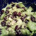 shannon.aguilera's cooksnap of when they made Avocado, Cucumber & Grape Salad.