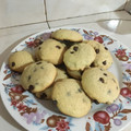 El cooksnap de Gabriela Miguez cuando hizo Galletitas con chips de chocolate.