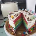 Bernadett Koyce Cooksnap-ja, amikor elkészítette a(z) Szivárvány torta receptet.