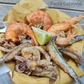 il Paola Catalano quando ha preparato Cuoppo di mare light - frittura di pesce napoletana in friggitrice ad aria