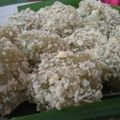 Cooksnap Zulaikha Madihah Aliho semasa beliau membuat Kueh sagu Pandan berchess drp ika.
