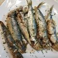 El cooksnap de Maurice Colmener cuando hizo Sardinas con ajo y perejil.