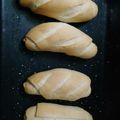 El cooksnap de Mateo García Bernal cuando hizo Pan francés.
