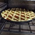 El cooksnap de azucena podazza cuando hizo Pasta frola con harina leudante de San Valentin.