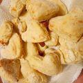 El cooksnap de Karina Correa cuando hizo Scones de queso.