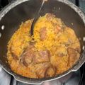 Cooksnap de Laura Aragão quando cozinhou Costela com arroz.