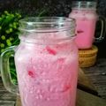 Cooksnap Norashikin Rahmat semasa beliau membuat Jus Tembikai Susu.