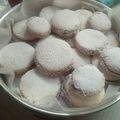 El cooksnap de Luciana Analítica Montoya cuando hizo Alfajor de Maicena.