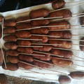 El cooksnap de Elisabeth Hidalgo Ortega cuando hizo Corn Dogs o salchichas rebozadas.