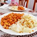 El cooksnap de Jonathan GJ cuando hizo Coliflor con garbanzos.