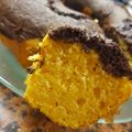 El cooksnap de Camila cuando hizo Torta de calabaza y chocolate.