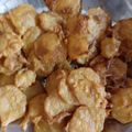 Saira Abdullah's cooksnap of when they made Potato pakore.