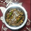 Naya patel का कुकस्नैप जब उन्होंने छोले चाट (chole chaat recipe in Hindi) बनाया था।