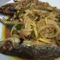 Cooksnap Nur Shahida semasa beliau membuat Masak Asam Ikan Cencaru.