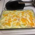 El cooksnap de Magdis cuando hizo Enchiladas suizas.