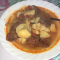 El cooksnap de Iván Aparicio Muñoz cuando hizo Patatas a la riojana.