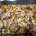 El cooksnap de Marta Arroyo cuando hizo Jamoncitos de pollo al horno con hortalizas.
