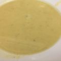 El cooksnap de Maribel cuando hizo Crema de alcachofa.