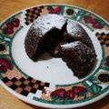 El cooksnap de Juan Carlos Ramírez cuando hizo Volcán de chocolate🍫.