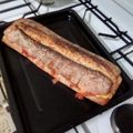 El cooksnap de Ainhoa cuando hizo Chapatas rellenas de verduras asadas con bacalao.