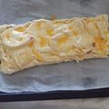 El cooksnap de Sagra cuando hizo Empanada de hojaldre de jamon y queso.