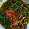 Cooksnap dari Arnaldies Yahara untuk resep Kangkung balacan