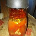 El cooksnap de Natalia de Salvo cuando hizo MORRONES EN ESCABECHE FACIL.