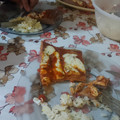 El cooksnap de Julieta Escalera cuando hizo Matambre a la pizza al horno.