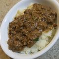 Chef Mommy Nessa's cooksnap of when they made Hamburger Gravy & Mashed Potatoes.