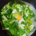 Cooksnap Azyyati Zakaria semasa beliau membuat Sup Sawi.