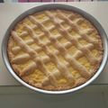 El cooksnap de Aldana cuando hizo Torta de ricota y dulce de leche.