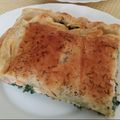 El cooksnap de Antonia García Fernández cuando hizo Salmón hojaldrado con espinacas.