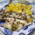 El cooksnap de Franciscocasetas cuando hizo Lubina salvaje al horno a la espalda .