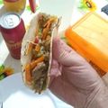 El cooksnap de Ramiro San Roman cuando hizo Fajitas de pollo y verduras.