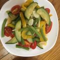 陳秀蘭 的 四季豆櫛瓜溫沙拉（減醣料理） cooksnap