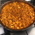 El cooksnap de Míriam Mateos cuando hizo Fideuá fácil.