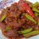 Cooksnap Siti Hana semasa beliau membuat Daging Goreng Pedas bersama Buncis.