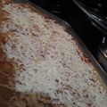 El cooksnap de Camila Acuña cuando hizo Lasaña boloñesa.