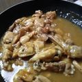 El cooksnap de Noemi Quiles Vasco cuando hizo Pollo en salsa de mostaza y miel.