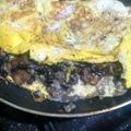 El cooksnap de Mario H. Davi cuando hizo Omelet de Champiñón 🍄.