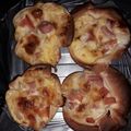 El cooksnap de Camila Mareco cuando hizo Canastitas con jamón y queso.