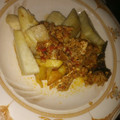 Aysharh's cooksnap of when they made Fried yam with vegetables source.