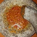 Cooksnap dari Ibu Olive untuk resep Rujak Buah Bumbu Kacang
