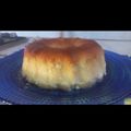 El cooksnap de Mayra Aquistapace cuando hizo Budín de pan rallado.
