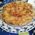 El cooksnap de Sofía Astudillo cuando hizo Tortilla de papa.