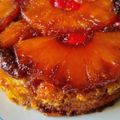 El cooksnap de Keyla Reyes cuando hizo Torta de piña.