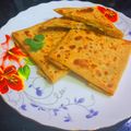 Ajita Srivastava का कुकस्नैप जब उन्होंने मुगलई अंडा पराठा (mughlai anda paratha recipe in hindi) बनाया था।
