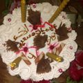 صورة من ام الاء الرحمان، شاركها بعد تجربة وصفة كيكة الجينواز