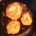 jeff.harsch's cooksnap of when they made Left over mashed potato patties.