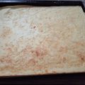 El cooksnap de Leti cuando hizo Fainá de queso uruguayo.